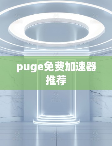 puge免费加速器推荐 puge免费加速器推荐