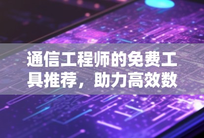通信工程师的免费工具推荐，助力高效数据流