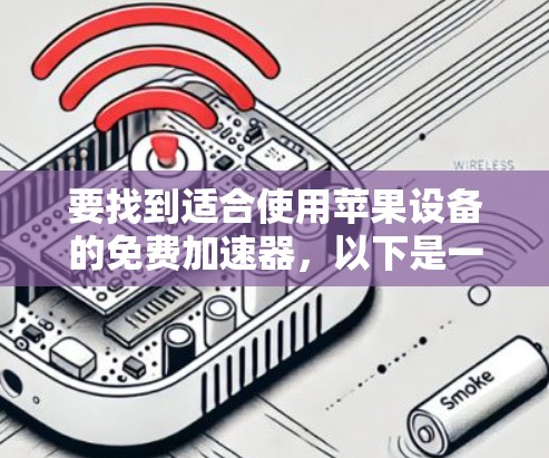 要找到适合使用苹果设备的免费加速器，以下是一些推荐的工具和步骤