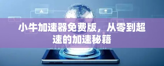 小牛加速器免费版，从零到超速的加速秘籍