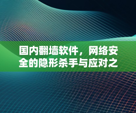 国内翻墙软件，网络安全的隐形杀手与应对之道