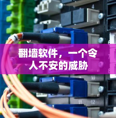 翻墙软件，一个令人不安的威胁