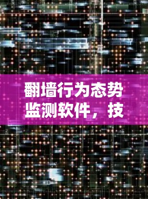 翻墙行为态势监测软件，技术突破与应用前景