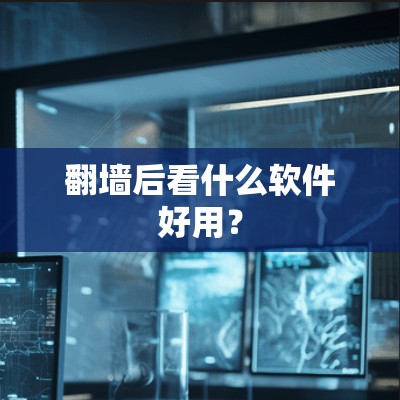 翻墙后看什么软件好用？