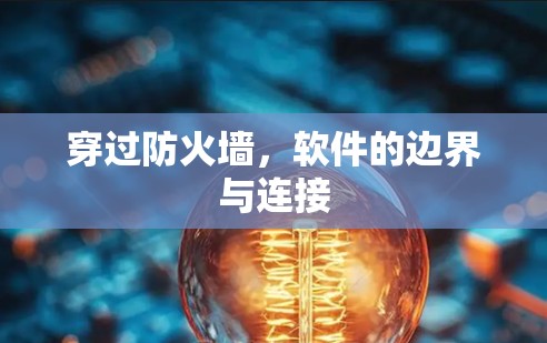 穿过防火墙，软件的边界与连接