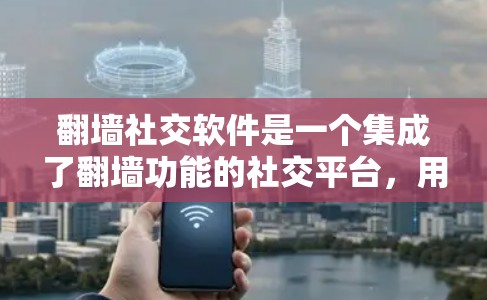翻墙社交软件是一个集成了翻墙功能的社交平台，用于访问被翻墙的网站。以下是一些具体的翻墙社交软件及其主要功能