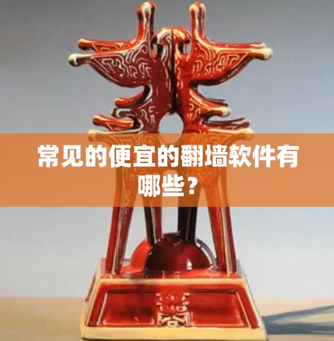 常见的便宜的翻墙软件有哪些？