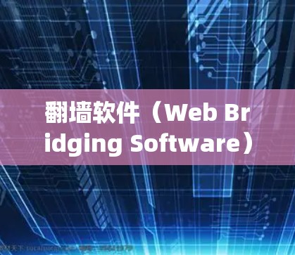 翻墙软件（Web Bridging Software）主要用于处理WWW服务器的流量管理，以防止非法下载和恶意流量。以下是对翻墙软件的详细分析